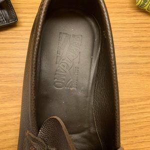 Salvatore Ferragamo loafers. Used.